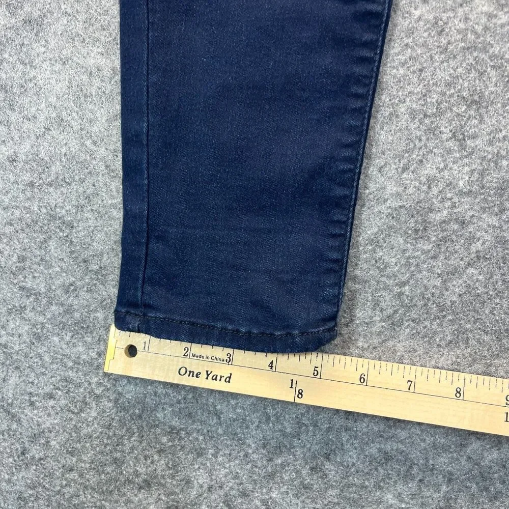 Mavi Jeans Women's 26x28 Skinny Dark Blue Stretch Mid‎ Rise Denim